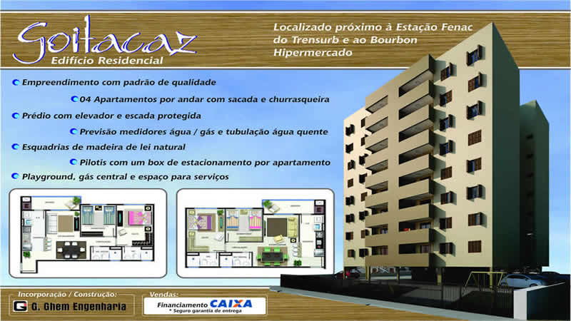 Folder Edificio Goitacaz CEF