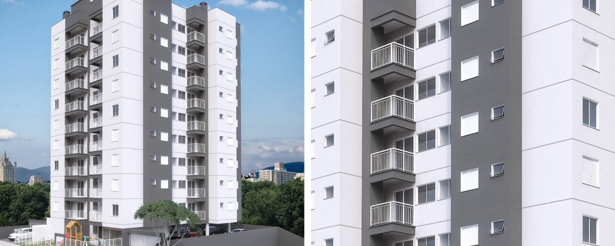 Edificio Residencial Ideal Fachada em Novo Hamburgo - G Ghem Engenharia2