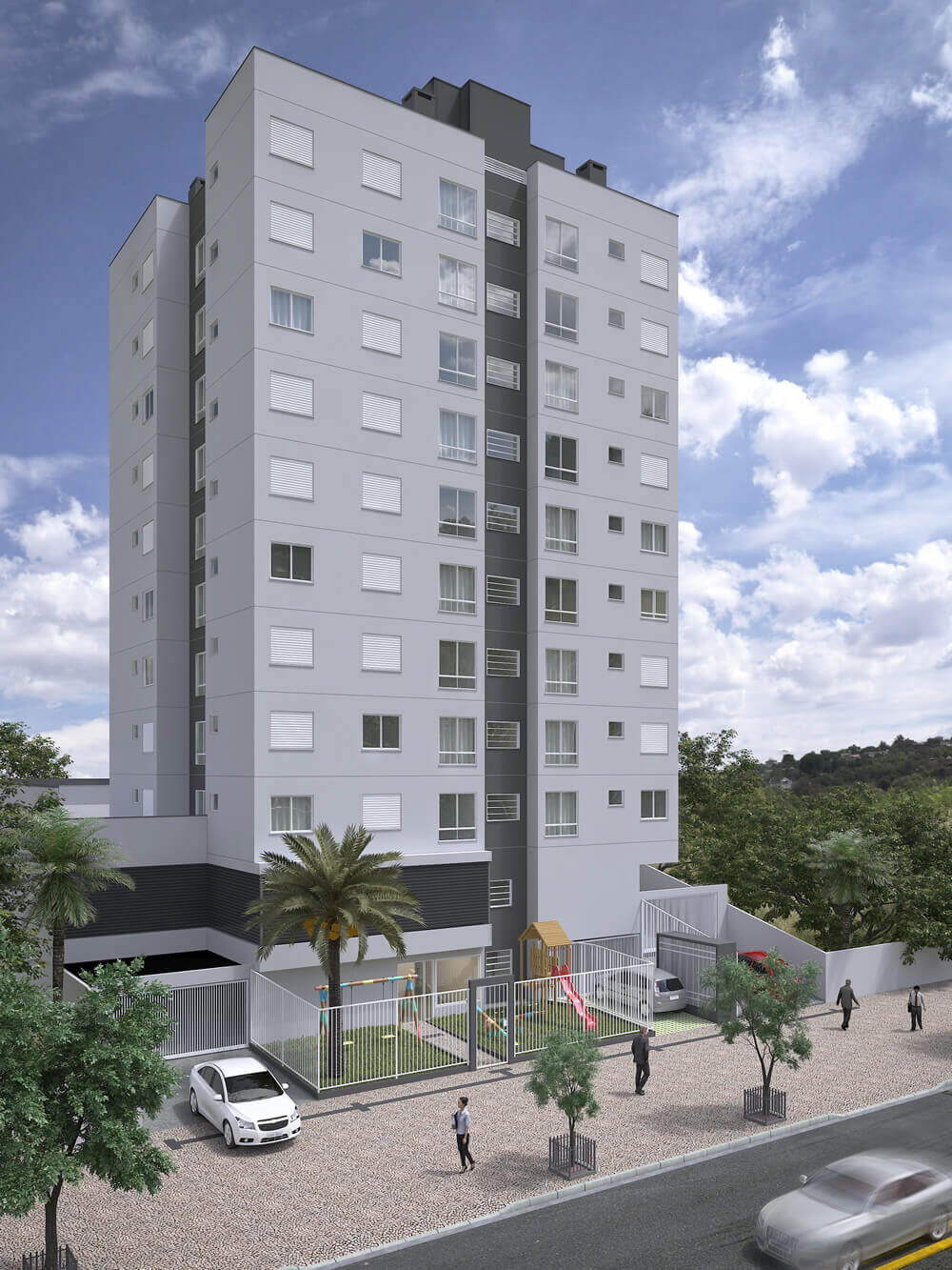 Edificio Residencial Bento Gonçalves II - Fachada