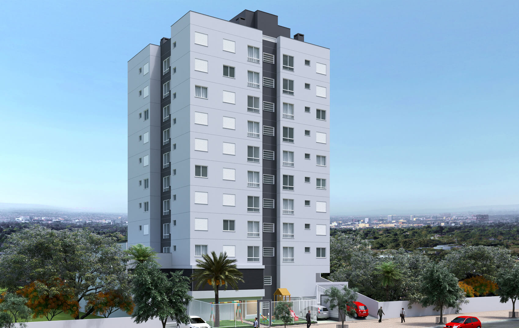Fechada Ed. Residencial Bento Gonçalves 2 em Novo Hamburgo - G Ghem engenharia